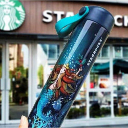 Starbucks Stainless Steel Vacuum Cup Water Bottle Flask Thermos Cup 500ml