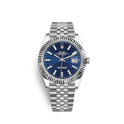Luxury Datejust Men Automatic Watch 126334 41mm Bright Blue